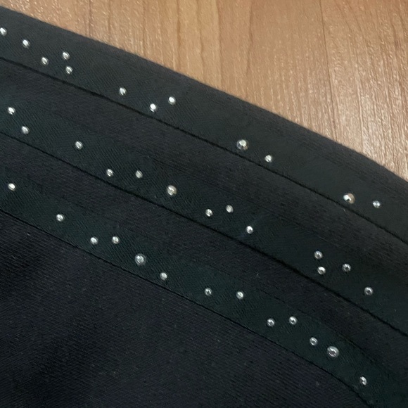 Adidas Originals Women's Basketball Cropped Hoodie Rhinestones - Picture 8 of 12